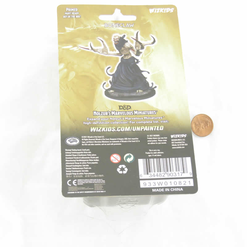 WZK90317 Boneclaw Nozurs Marvelous Miniatures D&D Unpainted Miniatures