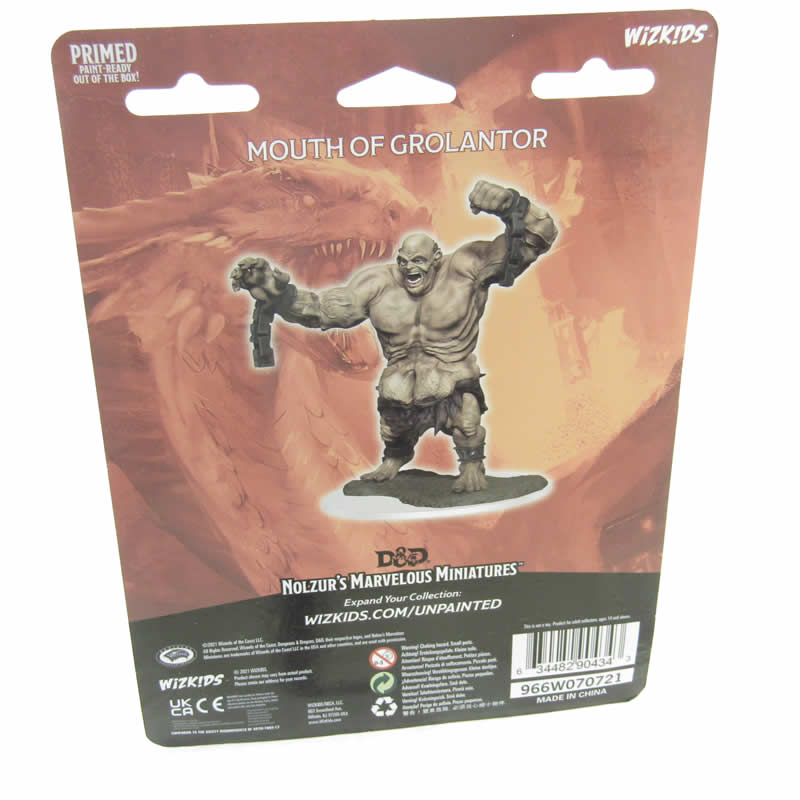 WZK90434 Mouth of Grolantor Nozurs Marvelous Miniatures D&D Unpainted Miniatures
