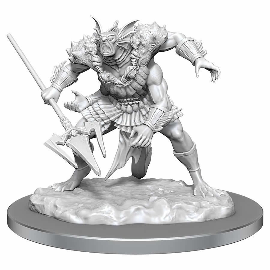 Sahuagin Baron Nozurs Marvelous Miniatures D&D Unpainted Miniatures WizKids