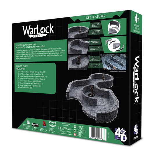 WarLock Tiles: Dungeon Tiles III - Curves Expansion