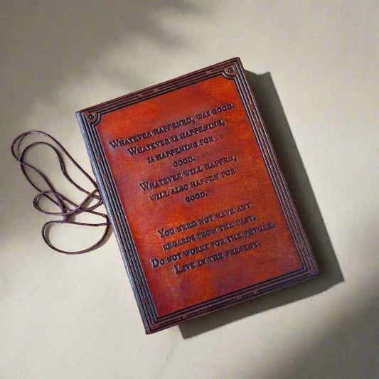 Whatever Happened Was Good Leather Journal