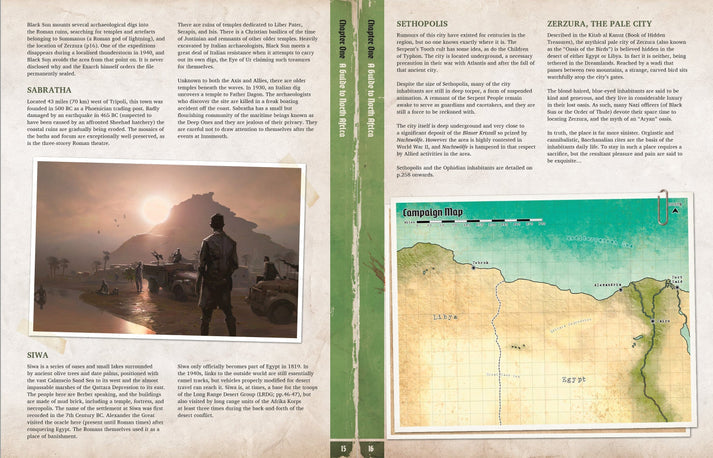 The Serpent and the Sands - Achtung! Cthulhu 2d20 North Africa Campaign
