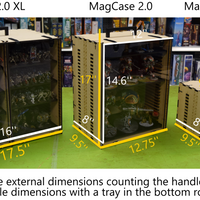 MagCase MINI 2.0 MDF Magnetic Carrying Case / Display Case For Miniatures