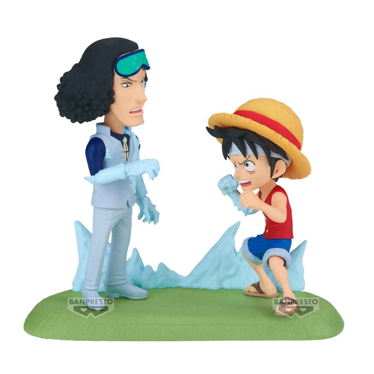 One Piece Monkey D. Luffy vs. Kuzan World Collectable Figure Log Stories Statue