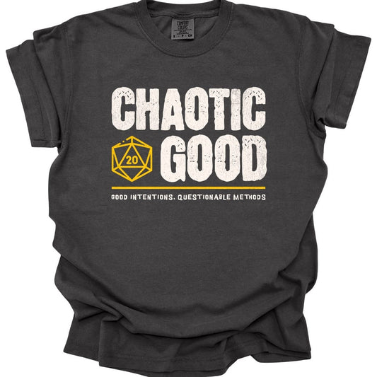 Chaotic Good Shirt - D&D Alignment T-shirt - Comfort Colors