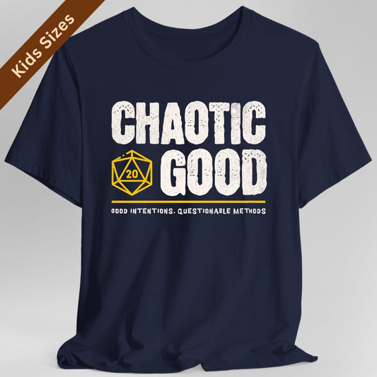 Chaotic Good Shirt - D&D Alignment Kids T-Shirt