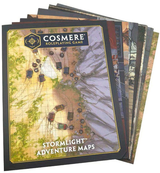 Cosmere Stormlight Adventure Map Pack | 24 RPG Maps for Roshar