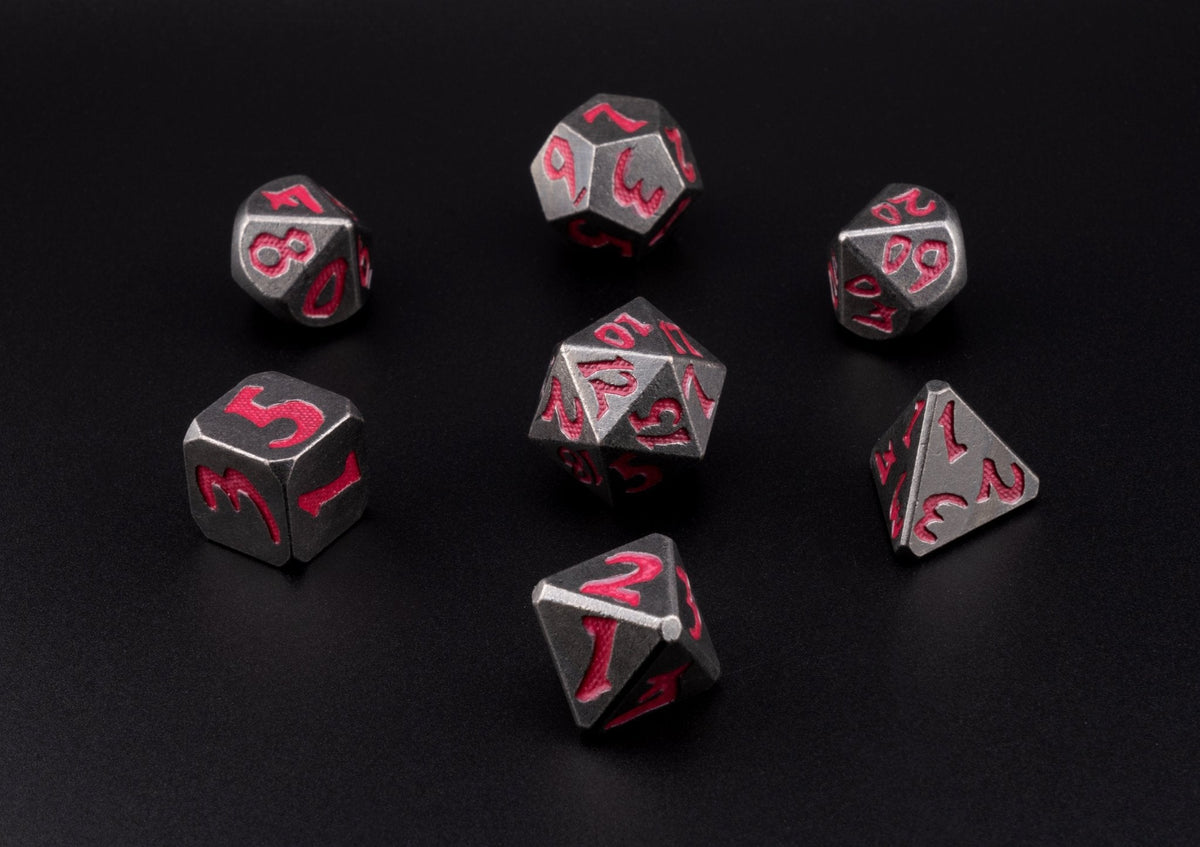 Cosmic Obsidian Dice Set