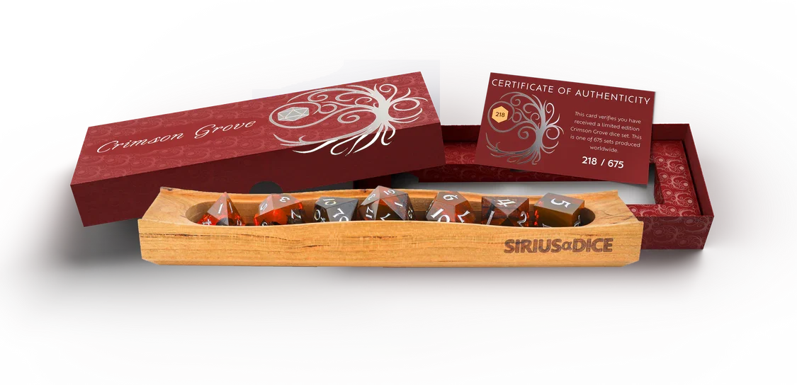 Sirius Dice Limited Edition Dice Set