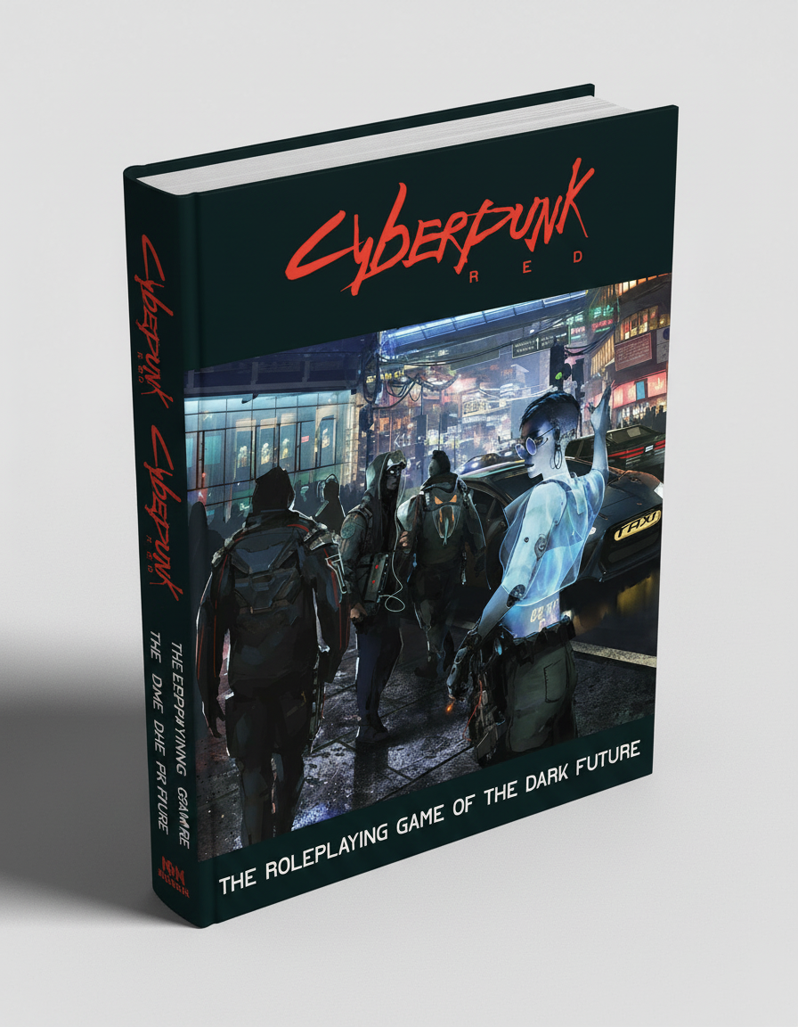 Cyberpunk Red RPG Core Book - Complete Tabletop RPG | R. Talsorian Games