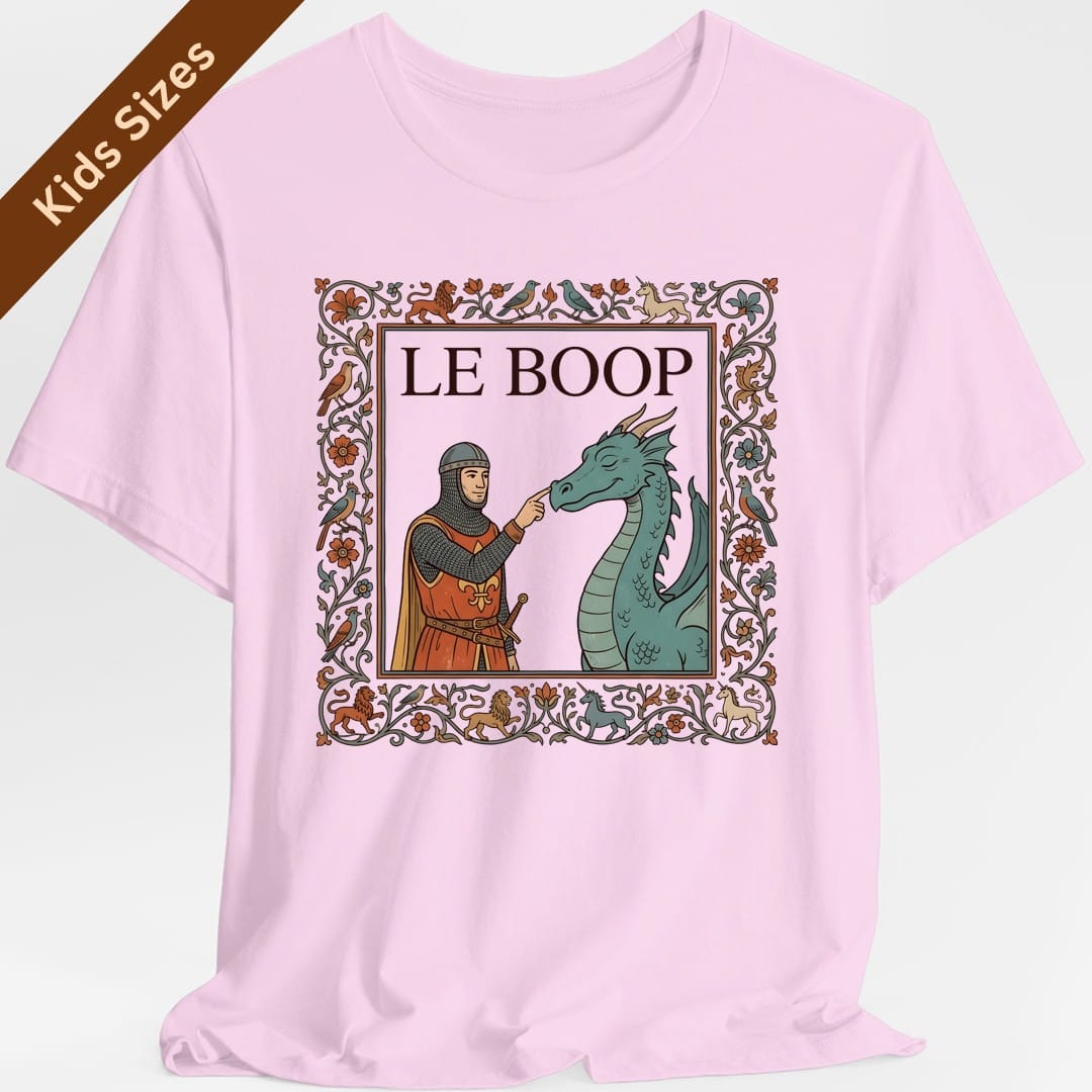 Dragon Boop Medieval Kids T-Shirt