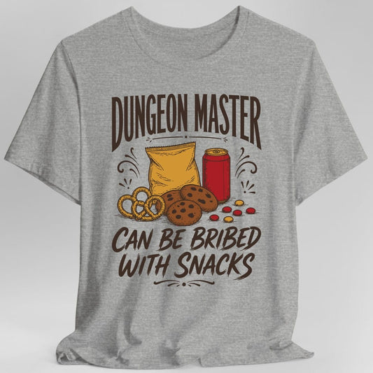 Dungeon Master Can Be Bribed With Snacks T-Shirt
