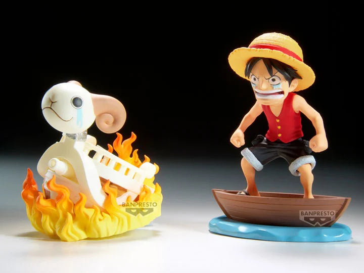 One Piece WCF Log Stories: Monkey D. Luffy & Going Merry | Banpresto Figure