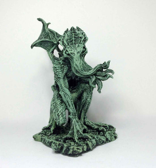 H.P. Lovecraft’s Cthulhu Rising Statue, Half Scale Sculpture | Cthulhu Mythos Monster Figurine | Lovecraftian Horror Decor and Gamer Gift