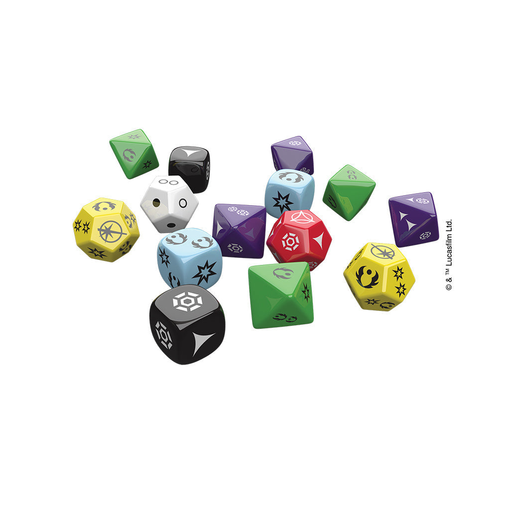 Star Wars Roleplaying Dice - Official RPG Dice Set for Age of Rebellion, Edge of the Empire & Force and Destiny