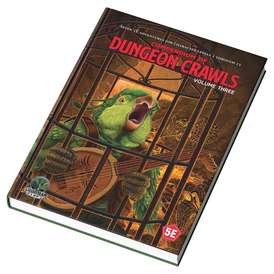 Compendium of Dungeon Crawls: Volume 3 Through Caves & Forests