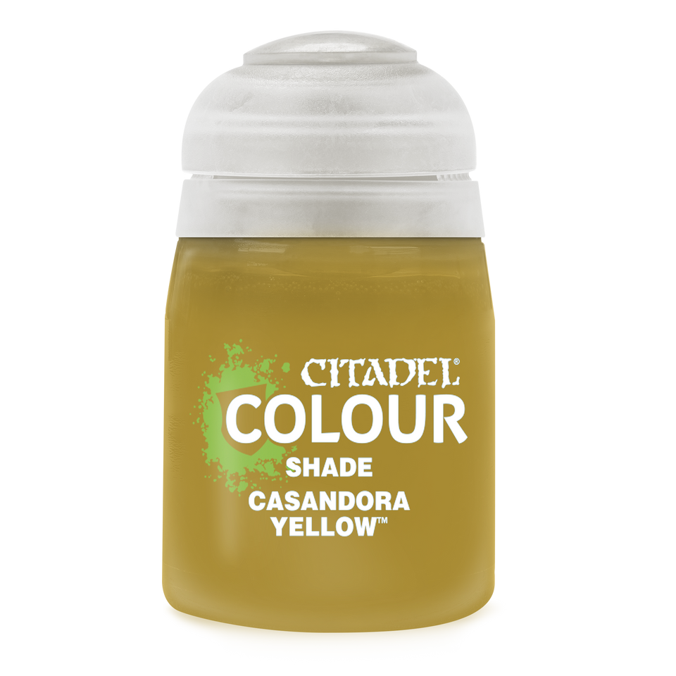 Citadel Color: Shade - Casandora Yellow Miniature Shading Paint (18ml)