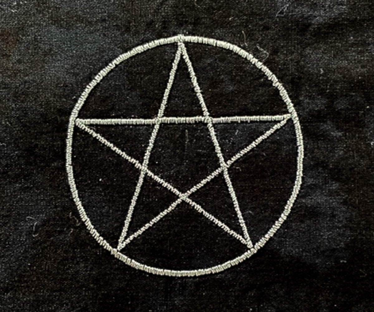 Pentacle/Pentagram Altar Cloth