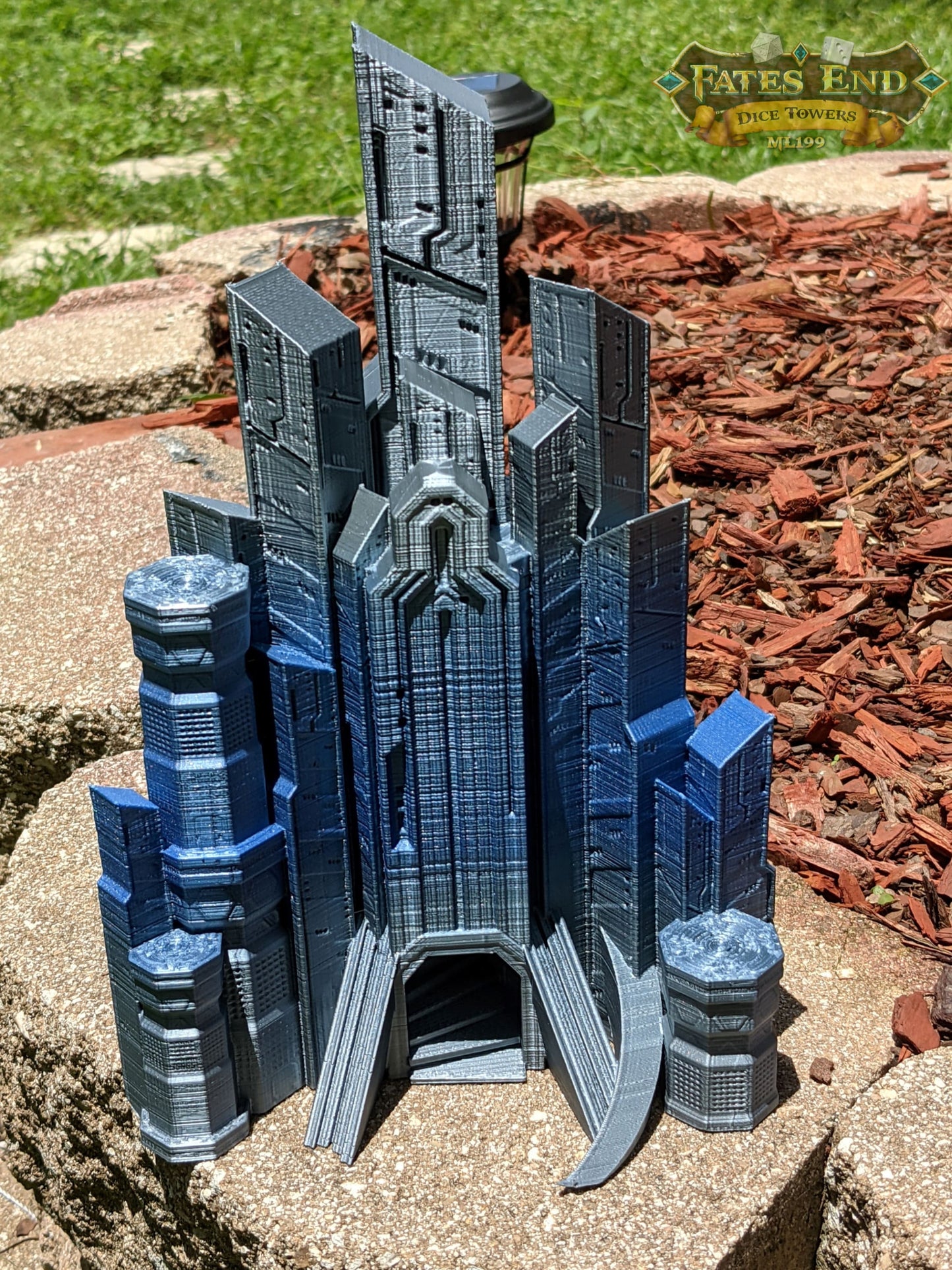Cyberpunk Dice Tower