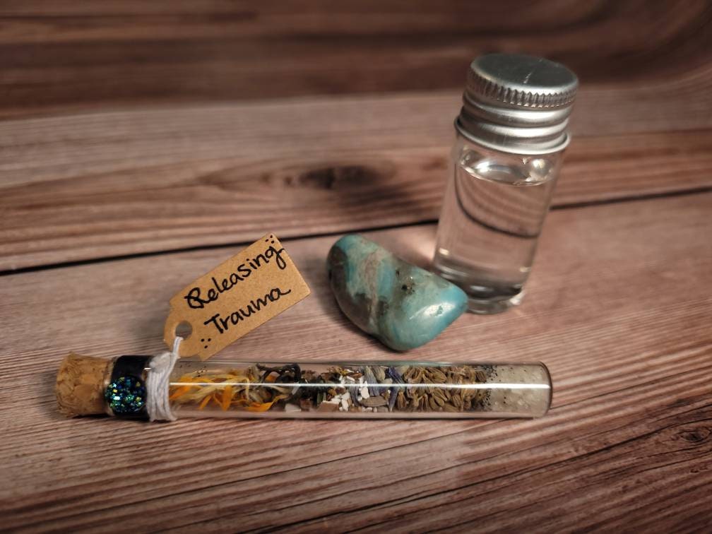 Releasing Trauma Spell Vial