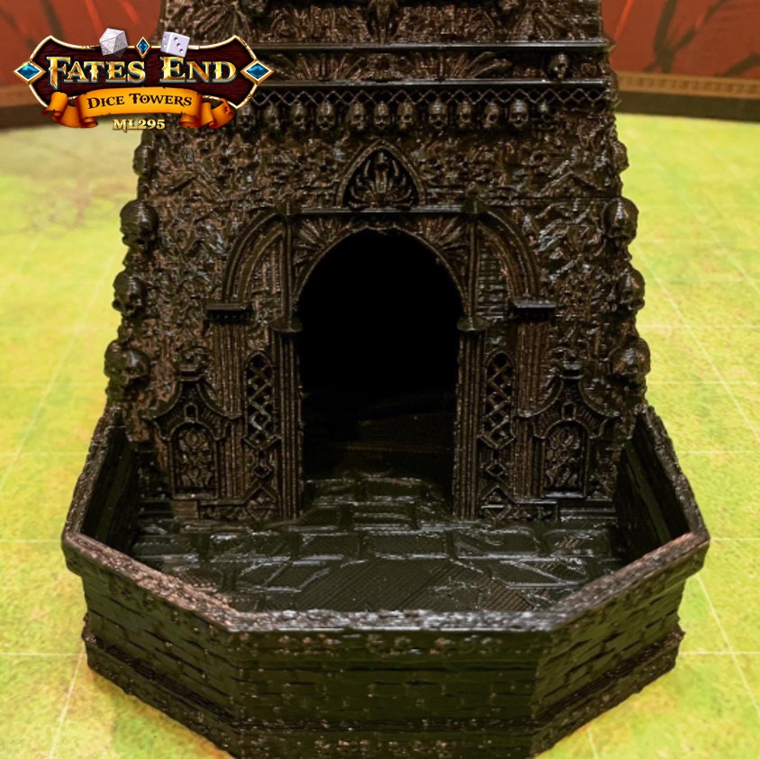 Fates End Necromancer Dice Tower
