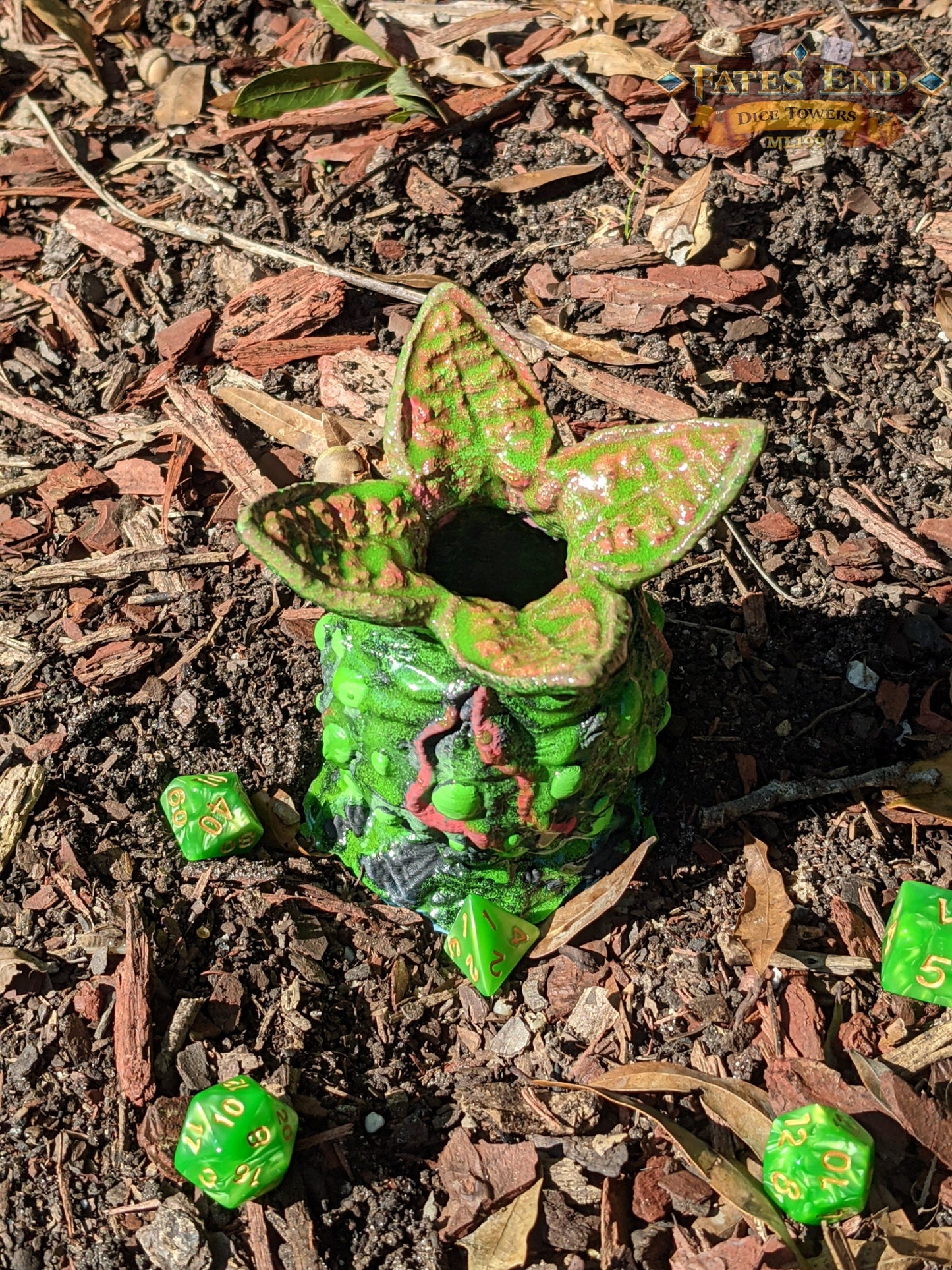Alien Egg Pod 3D Printed Dice Box
