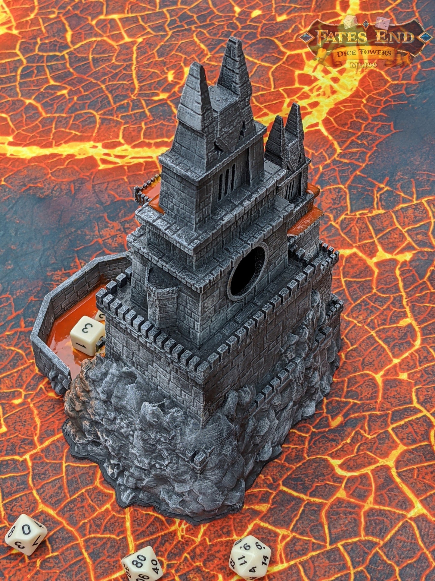 Dragonborn Dice Tower