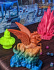 Alicorn & Unicorn 3D Printed Dice Tower- Fate's End Collection
