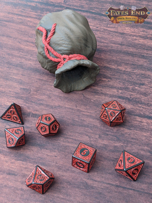 Bag of Holding Dice Box/Dice Jail (3d Printed)