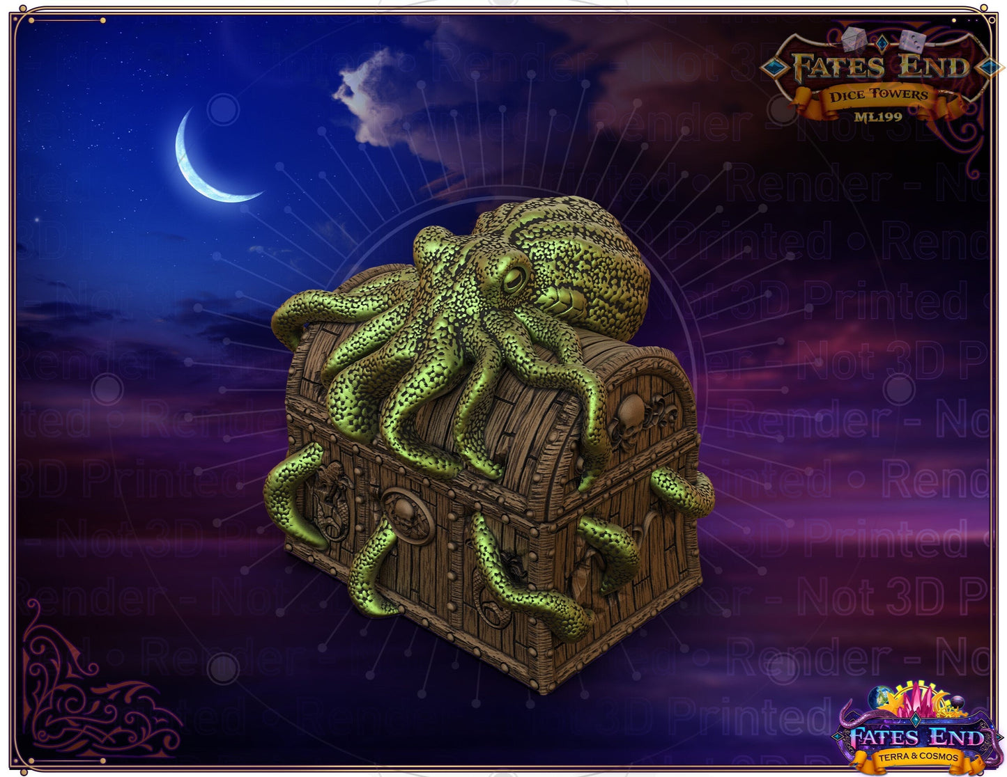 Davy Jones Locker Dice Box