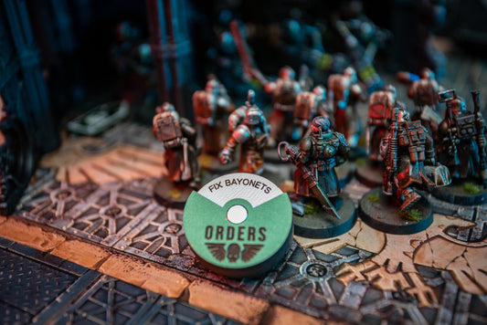 Order Dials for Astra Militarum (Imperial Guard) 5 Pack - Warhammer 40K 10th Edition