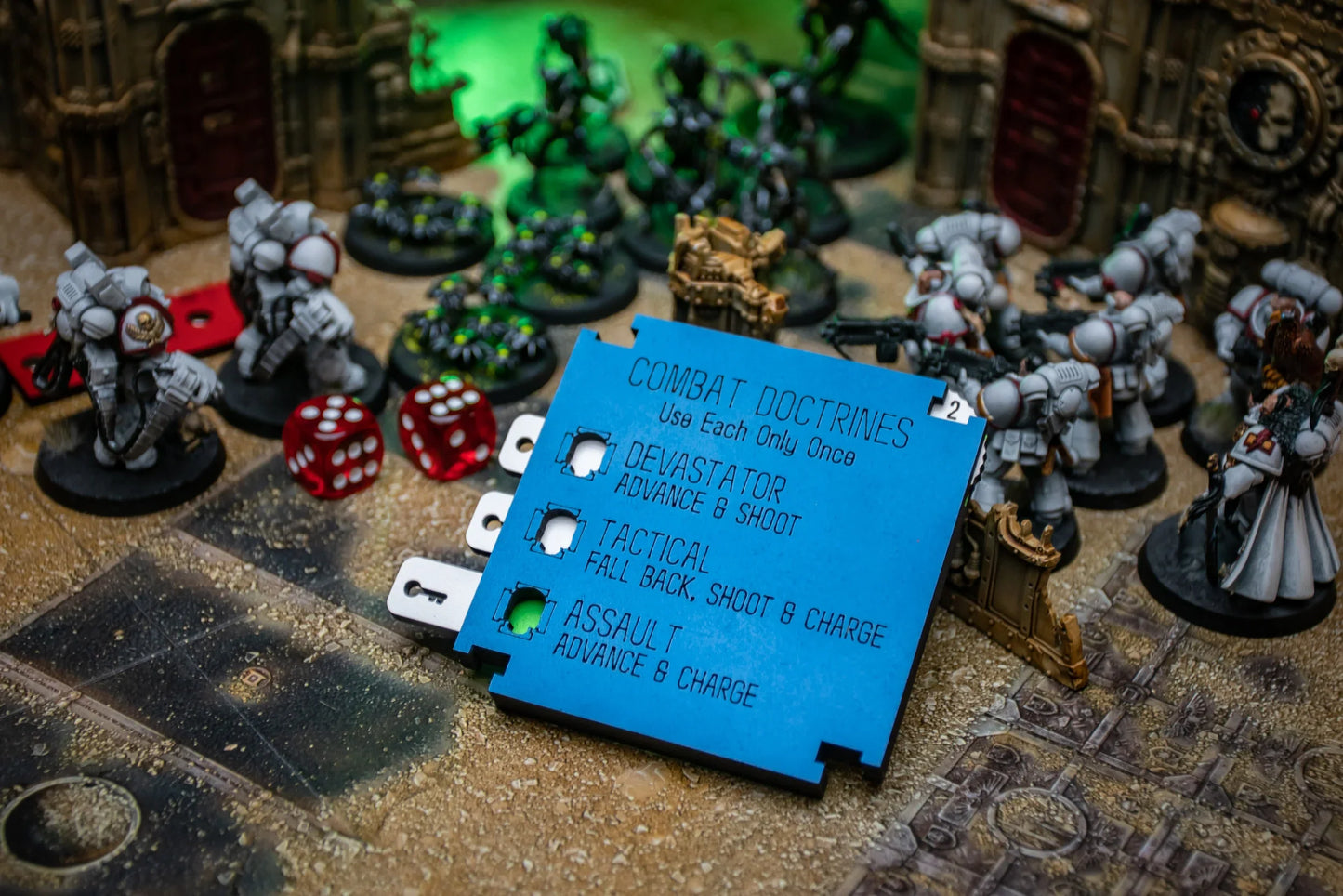 Space Marine Gladius Detachment Tracker - Warhammer 40K Doctrine & Oath Tracker