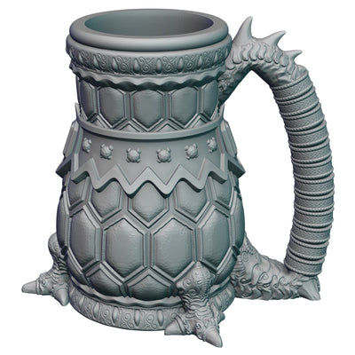 Dragon-Blooded 3D Printed Mythic Mug Stein