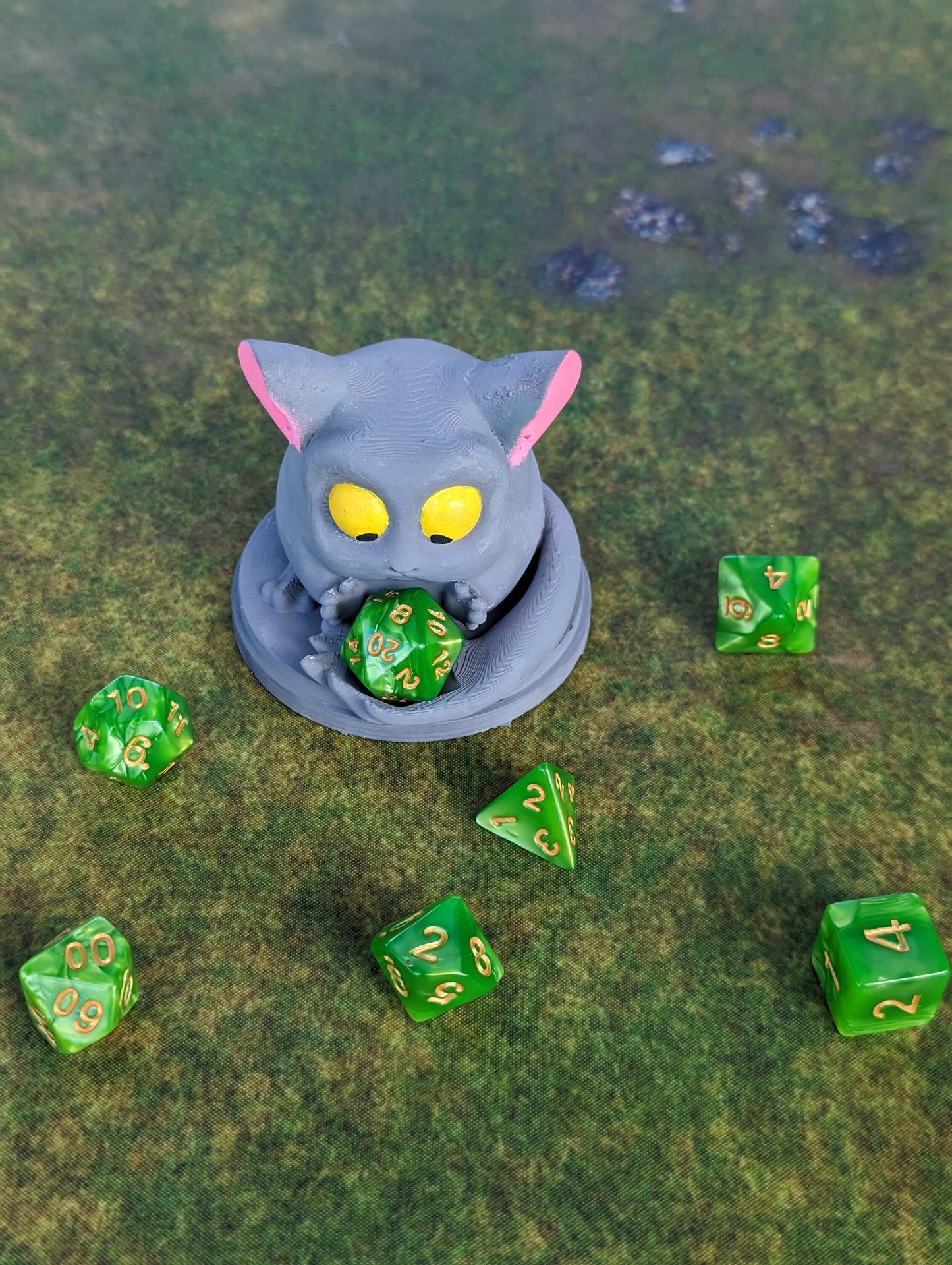 Chinchilla Toy 3D Printed Dice Guardian