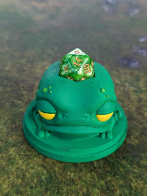 Rustifar Frog Toy 3D Printed Dice Guardian