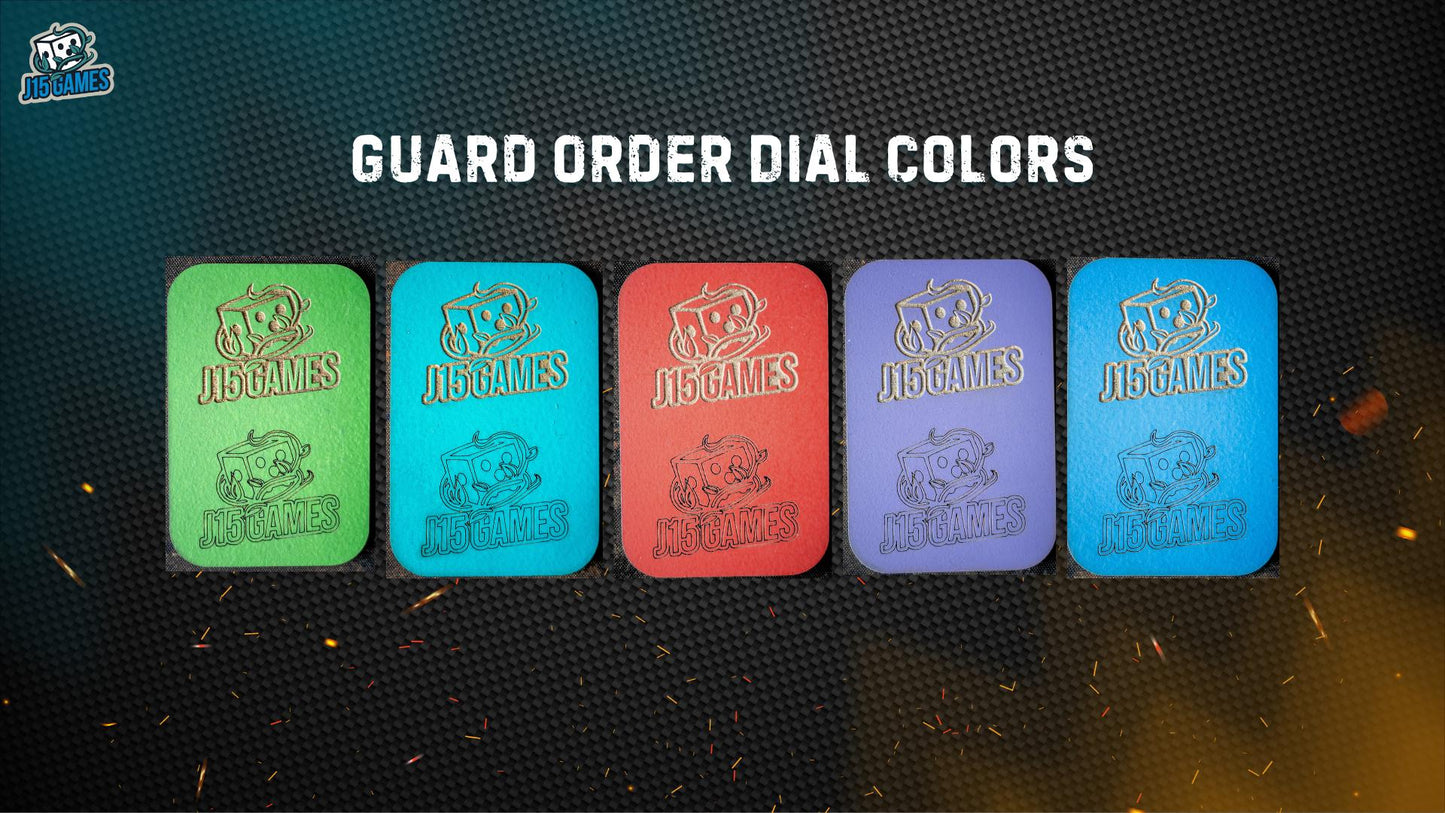 Order Dials for Astra Militarum (Imperial Guard) 5 Pack - Warhammer 40K 10th Edition