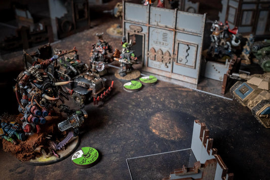 Ork Taktikal Order Dials – Warhammer 40K Command Tracker Set of 6
