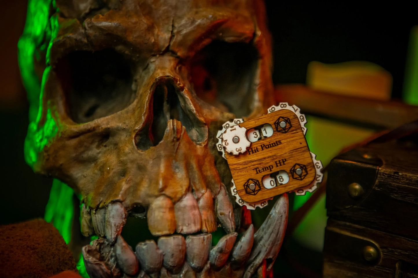 Mini Health and Temp HP Tracker - Compact TTRPG HP Tracker for D&D & Pathfinder