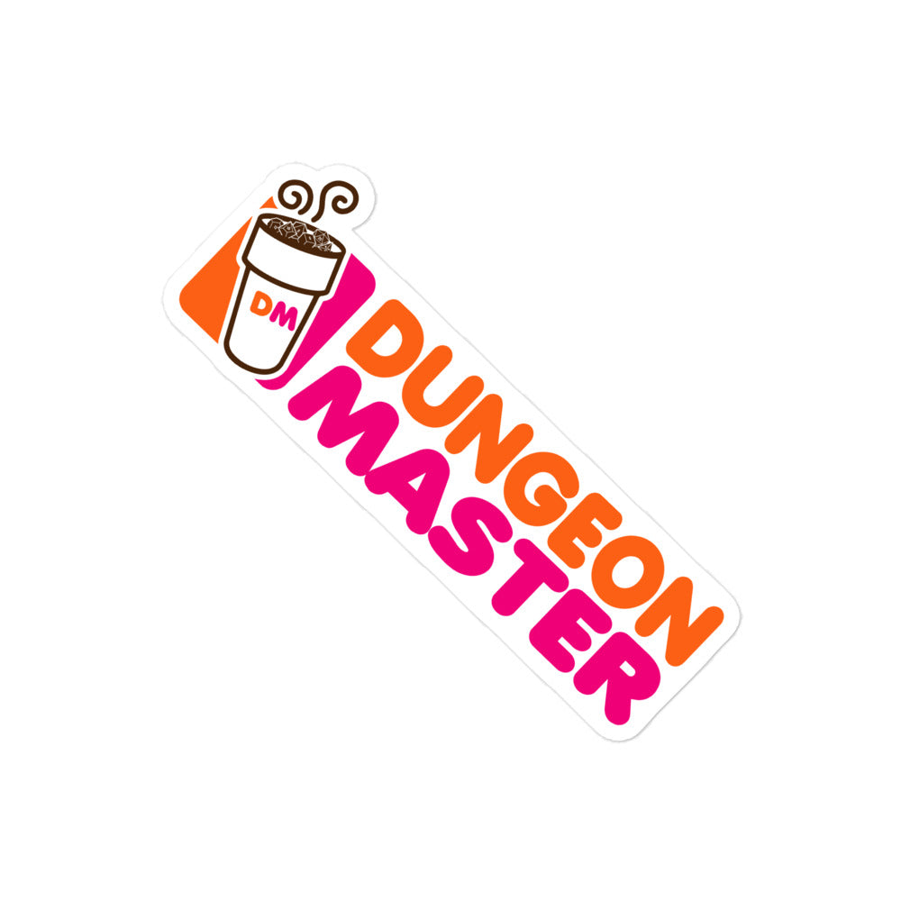 Dunkin DM — Dungeon Master D&D Sticker