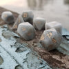 Labradorite "Moonstone" Stone Dice Set