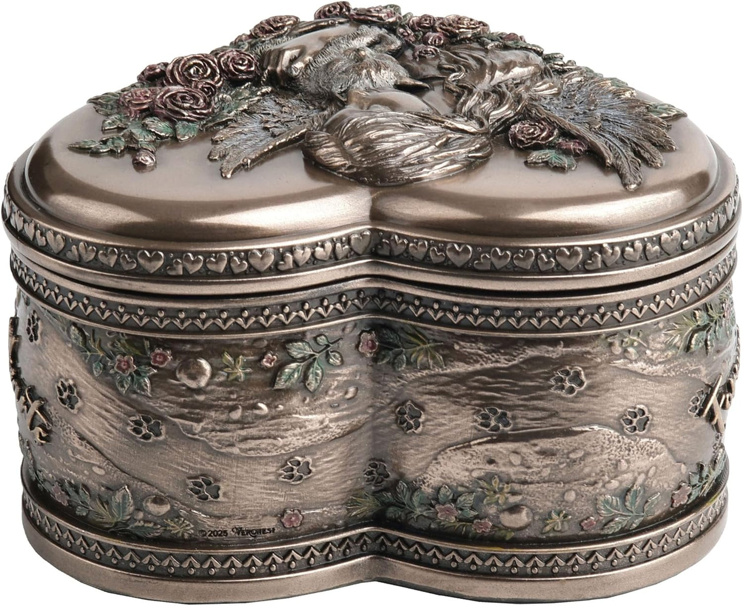 Forever In Our Hearts Cat Memorial Trinket Box