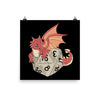 Dragon Hatching Fantasy Wall Art
