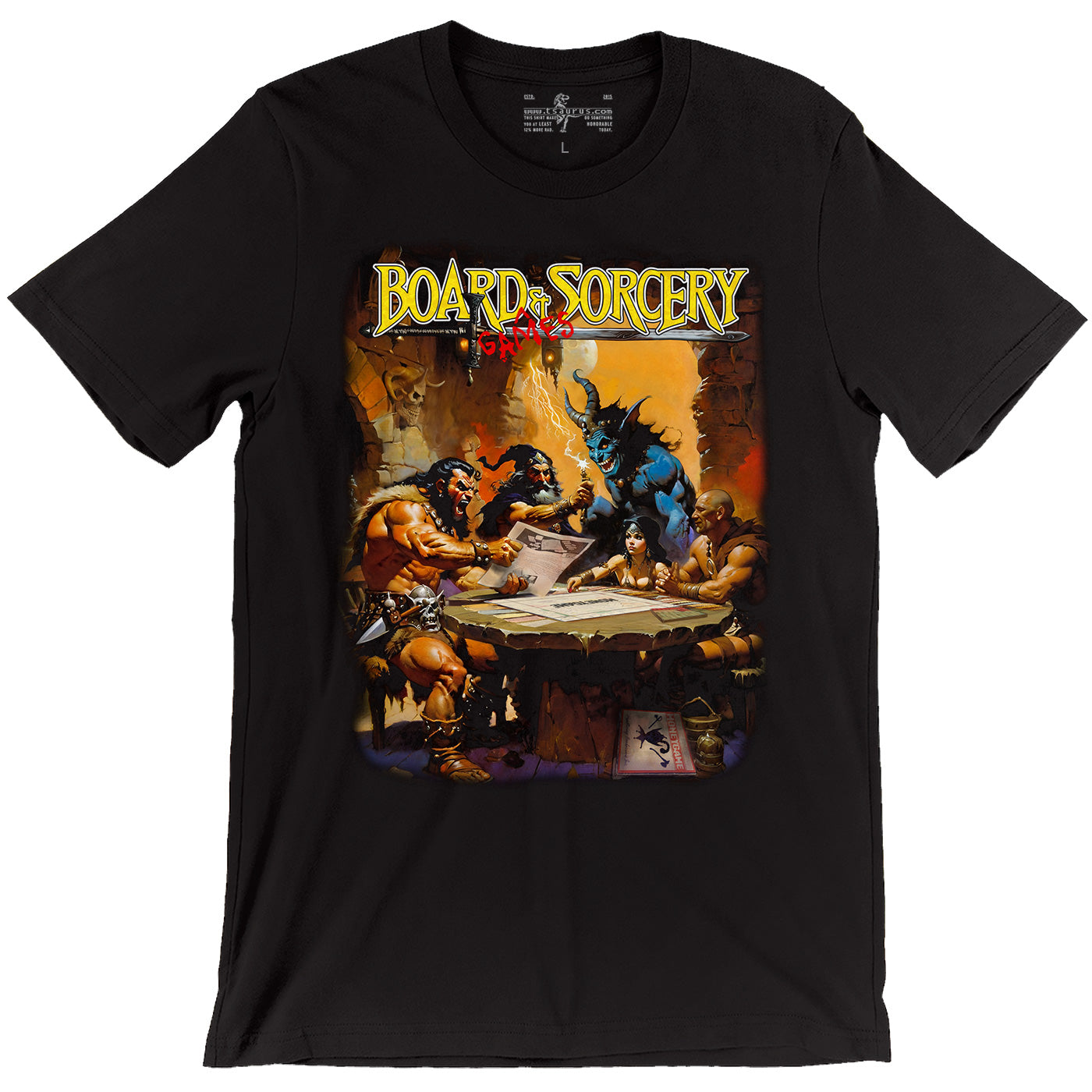 Moneygame — Sword & Sorcery TTRPG T-Shirt