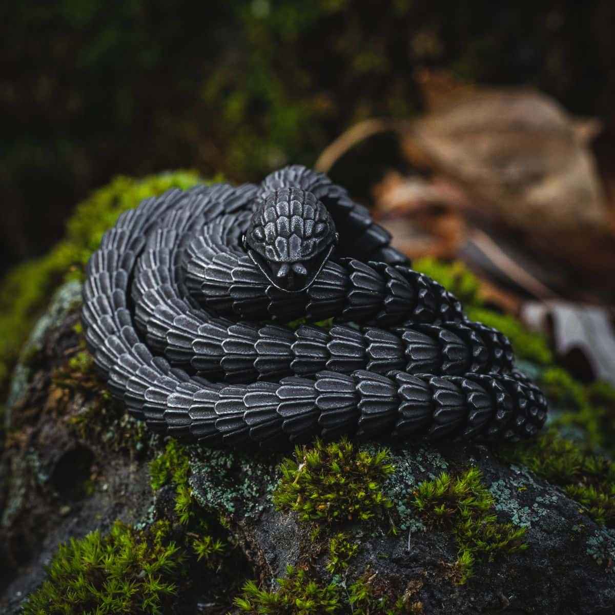 Viking Heavy Jörmungandr World Serpant Snake Chain