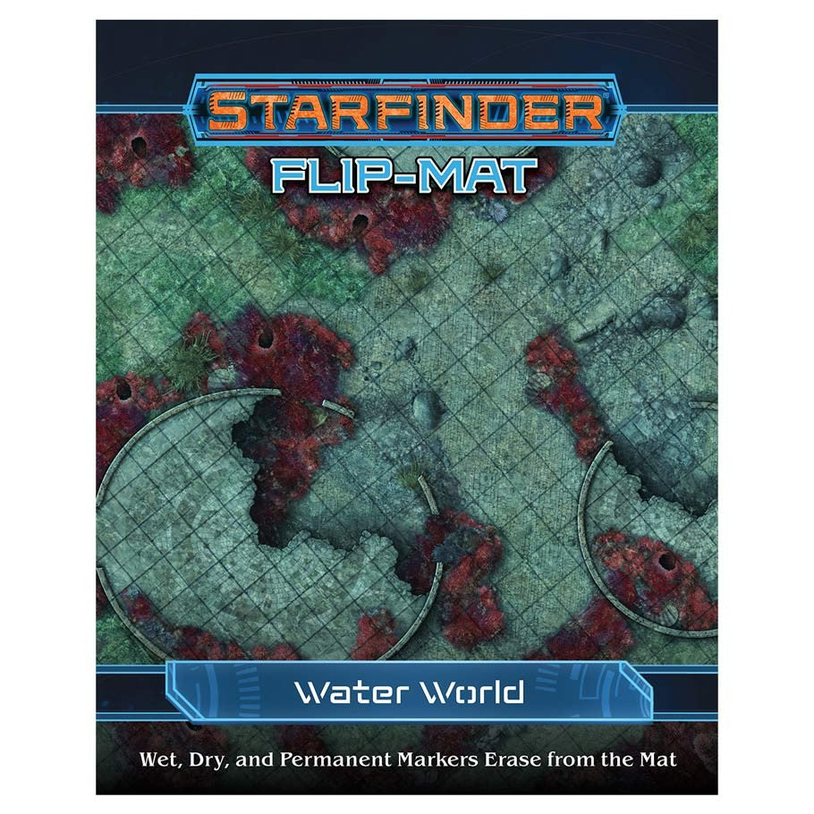 Starfinder: Flip-Mat – Water World Double-Sided Battle Map