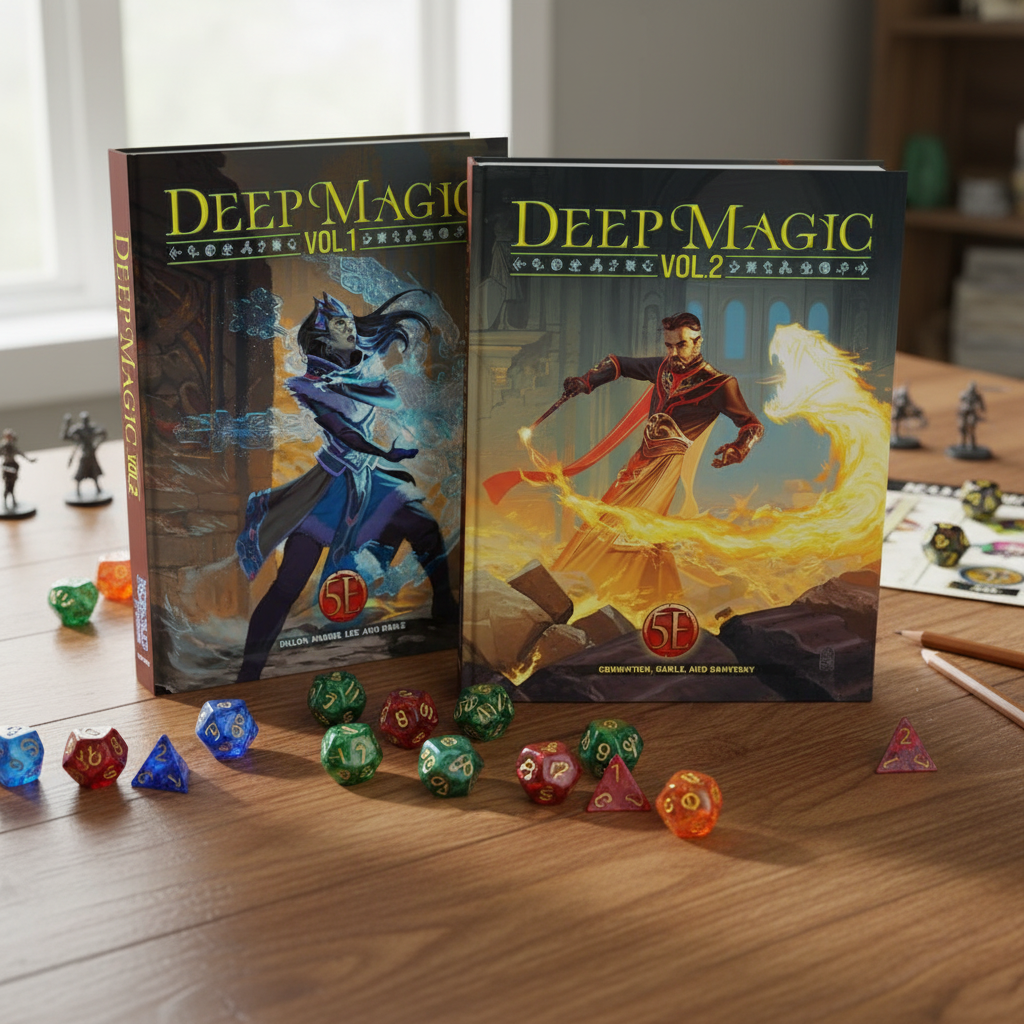 Deep Magic Volumes 1 & 2 — 1,000+ New Spells for D&D 5th Edition