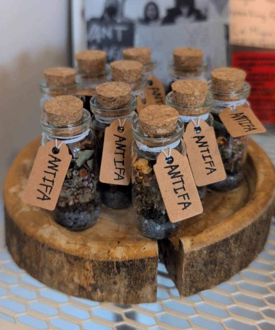 ANTIFA (Fascist Repellant) Spell Jar