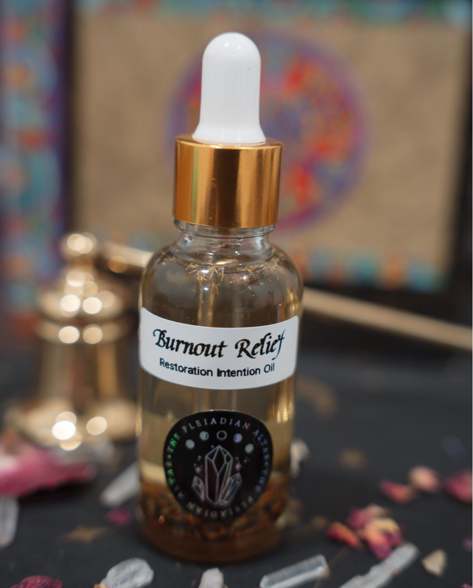 Burnout Relief Intention Oil