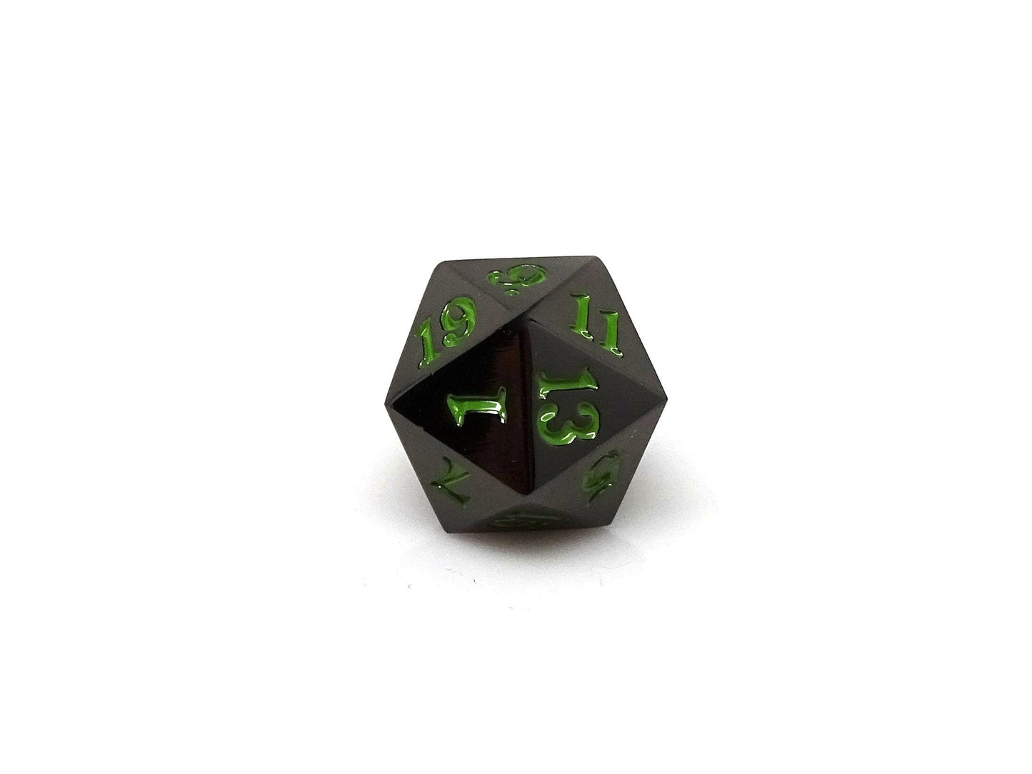 Gun Metal D20 - Signature Font - Serpent's Blood Font