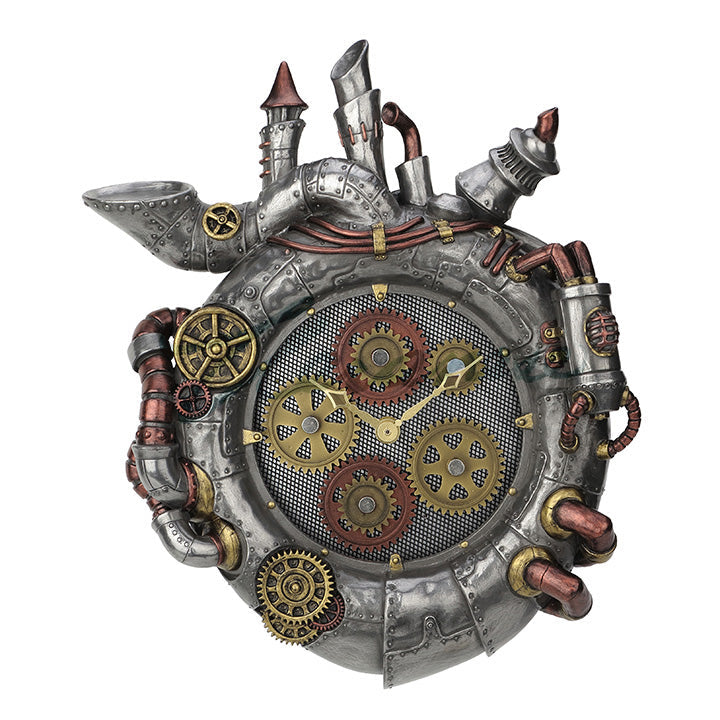 Steampunk Magnum Opus Wall Clock